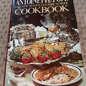 The New Antoinette Pope School Cookbook - Vintage Coffee Table Book